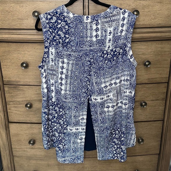 Everleigh  Women's Sleeveless Blouse Top Size 1XL - Picture 4 of 6